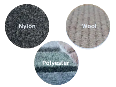 nylon polyester wool